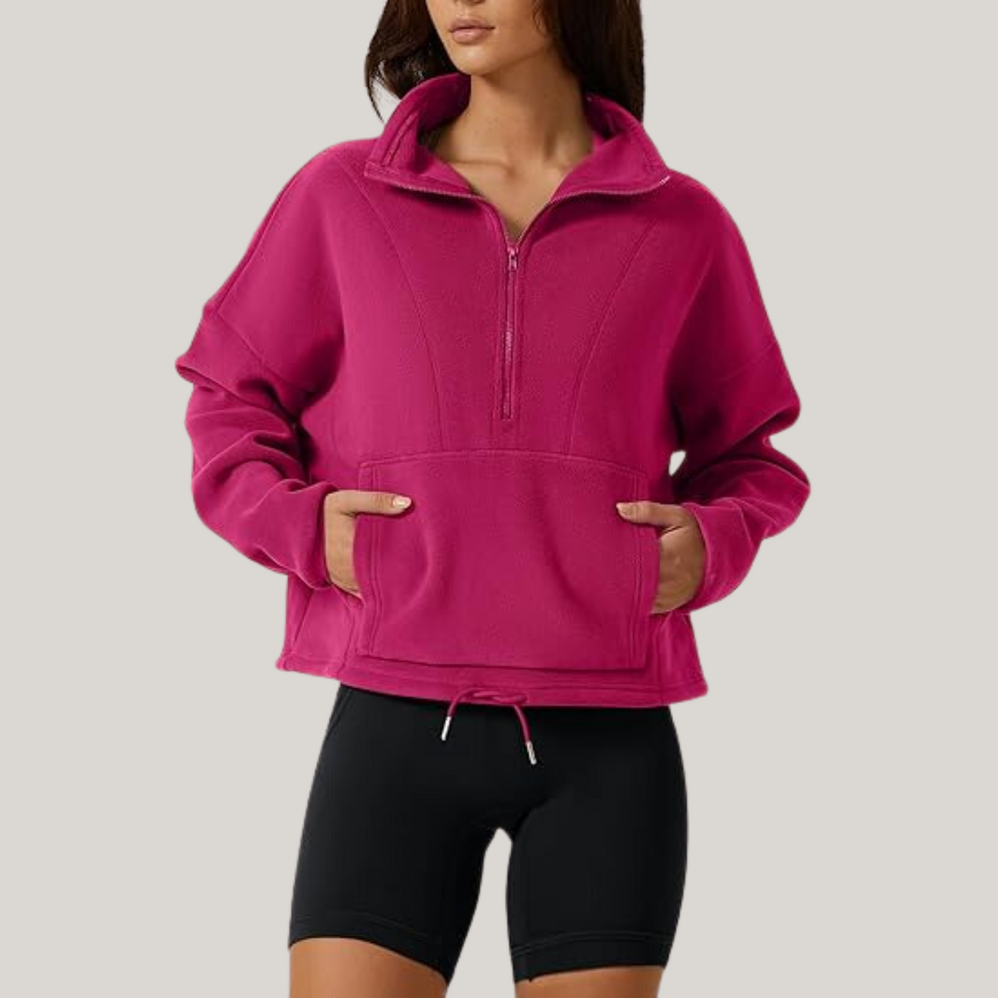 CAVALLO-Luxe Polar Fleece Sweater