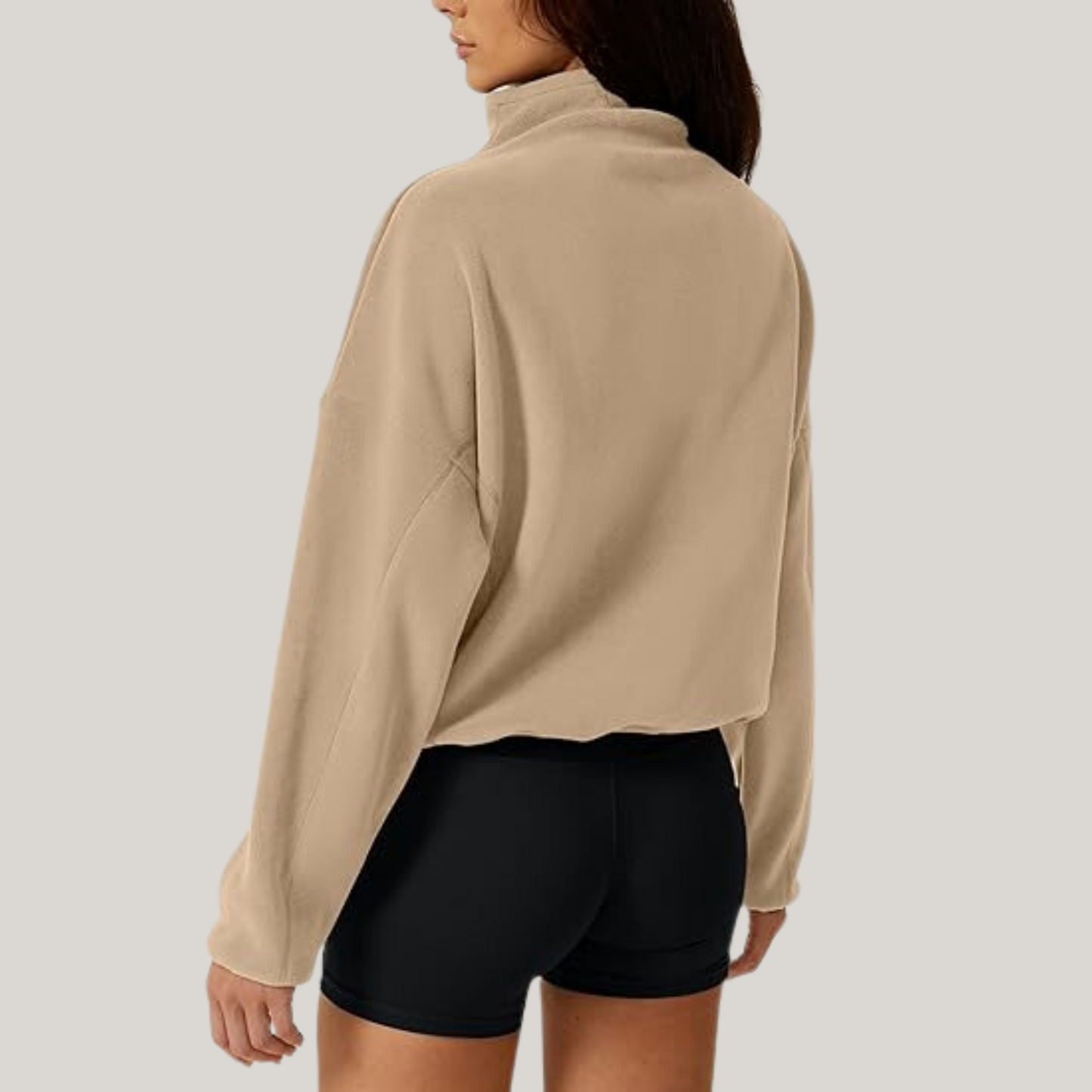 CAVALLO-Luxe Polar Fleece Sweater