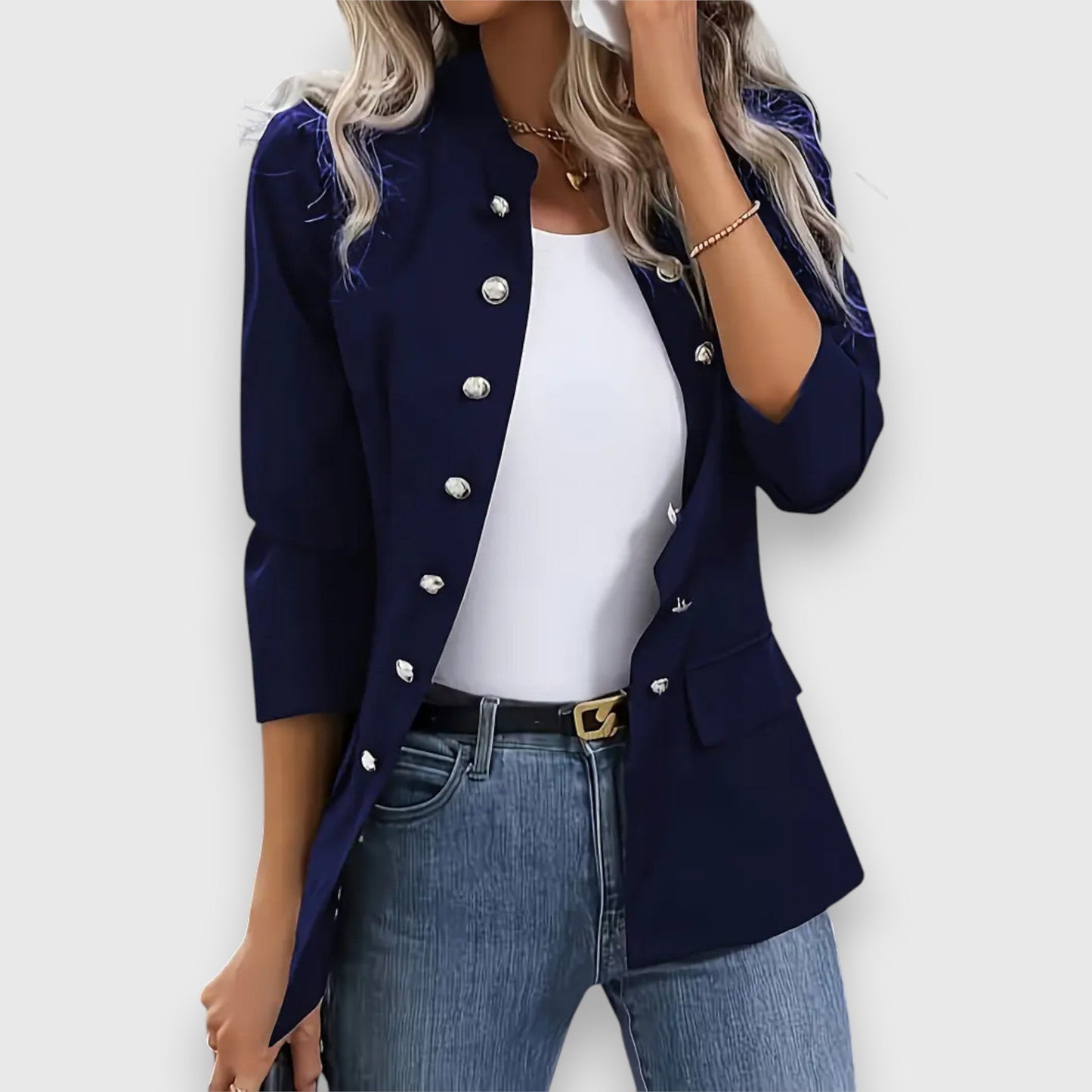 Noémie – Blazer structuré noir