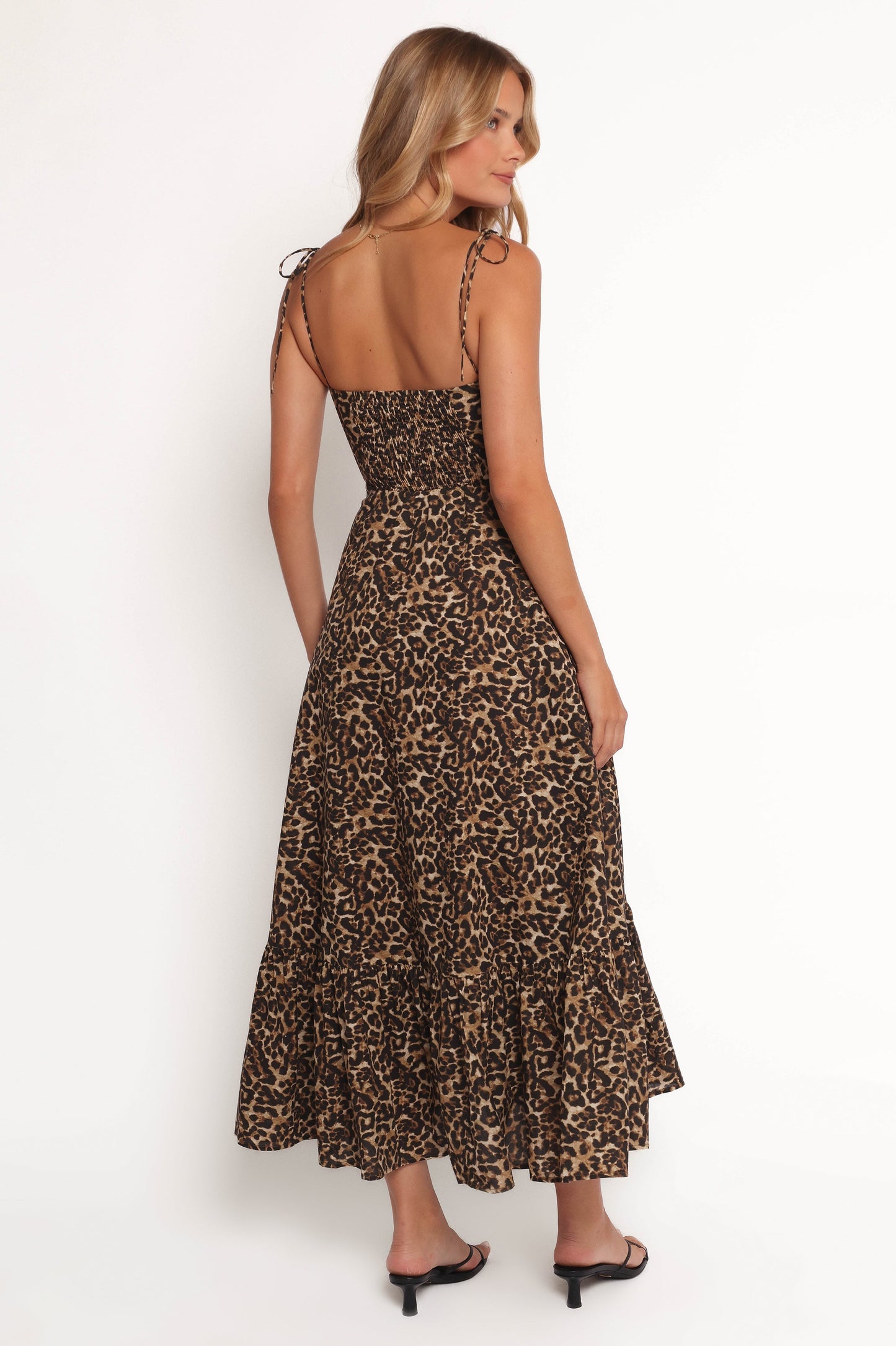 Ava – Robe Léopard Volantée