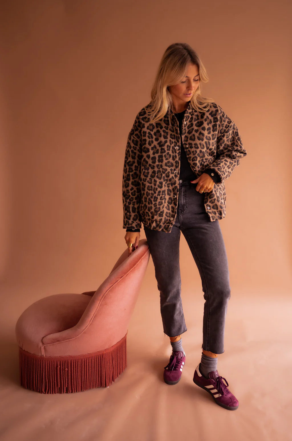Élodie – Leopardenjacke