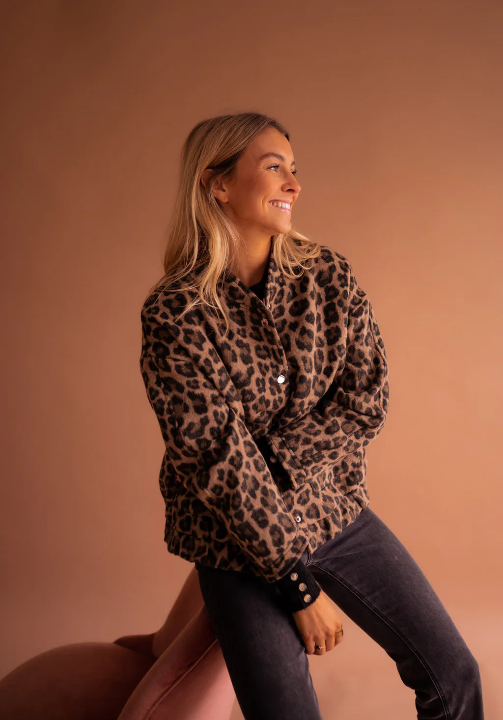 Élodie – Leopardenjacke