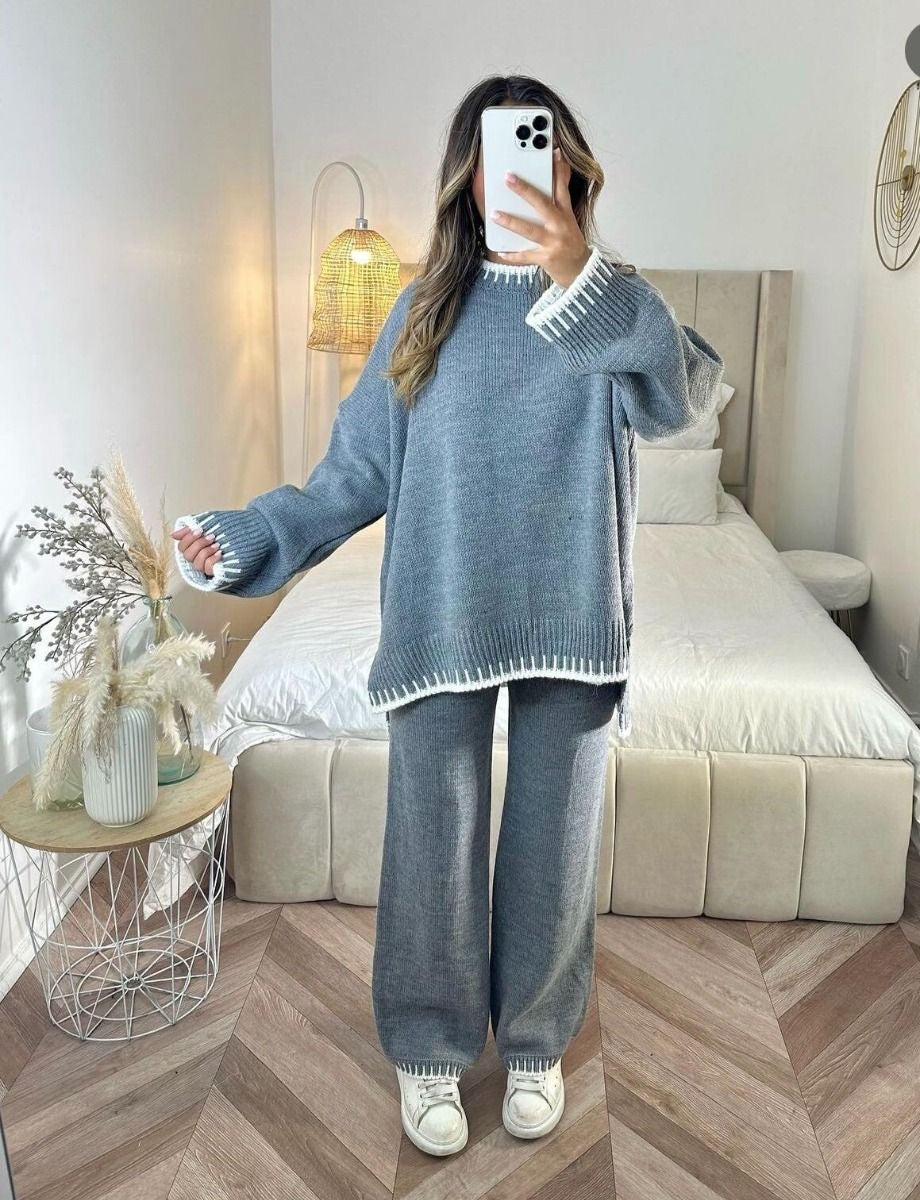 Amara – Ensemble Pull & Pantalon Décontracté