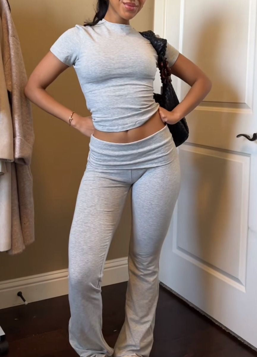 Élia – Ensemble Décontracté en Coton Stretch