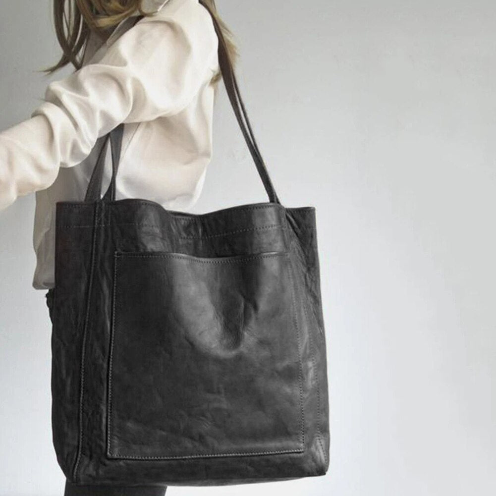 Flair. - Elegante und praktische Lederhandtasche