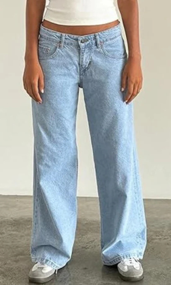 Mila – Jean Taille Basse Oversize