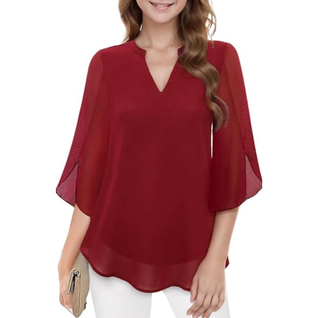 LUNE – Effortless Grace Blouse
