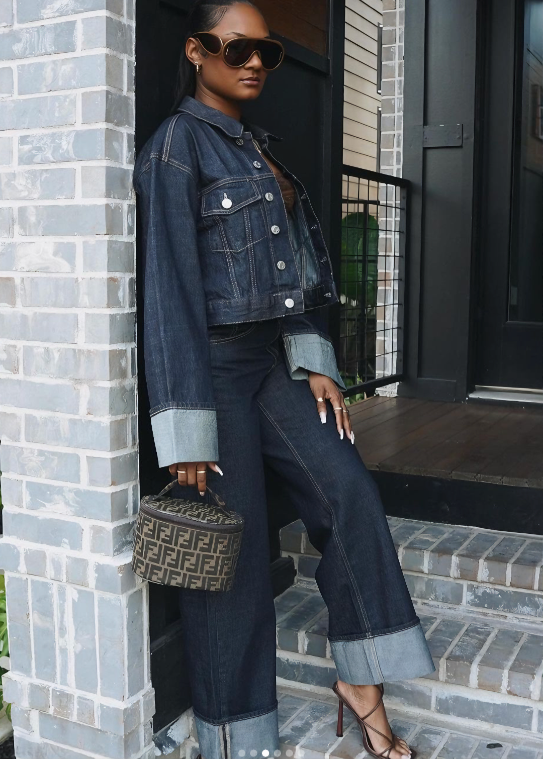 Isaline – Ensemble Denim Oversize