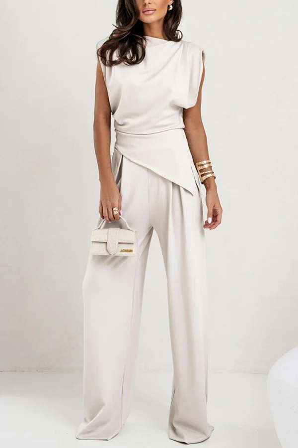 Eléna – Drapierter Jumpsuit