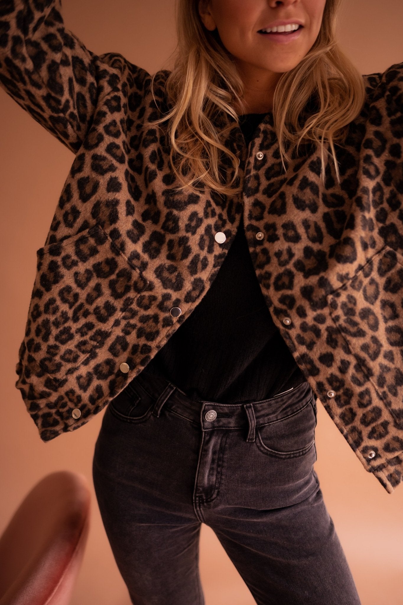 Élodie – Leopardenjacke