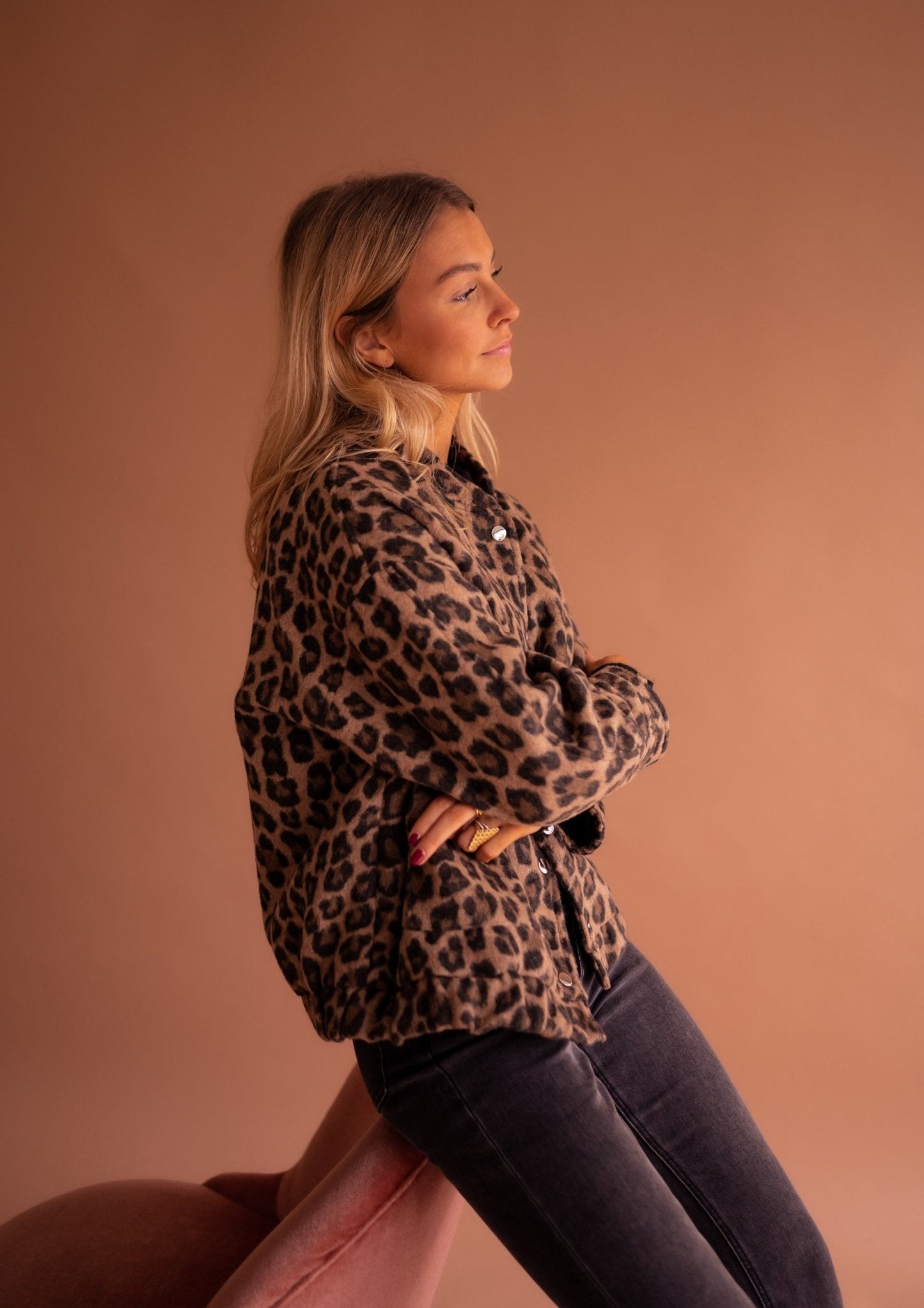 Élodie – Leopardenjacke