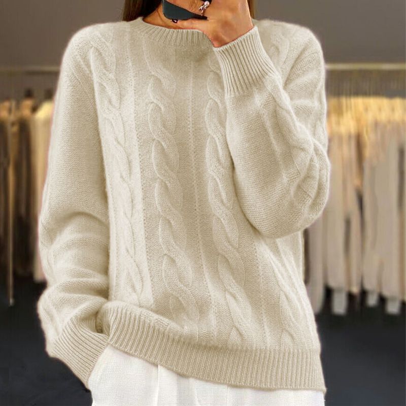 Éloïse – Pull Torsadé Douillet