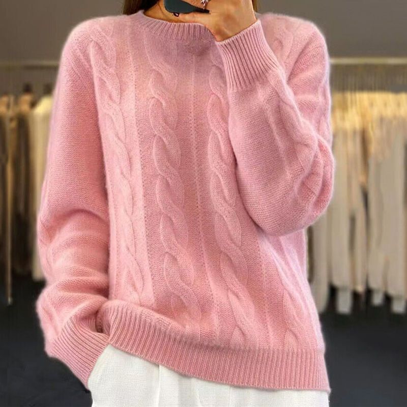 Éloïse – Pull Torsadé Douillet