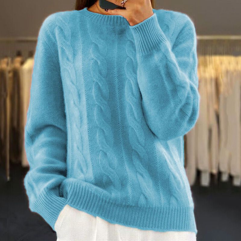 Éloïse – Pull Torsadé Douillet