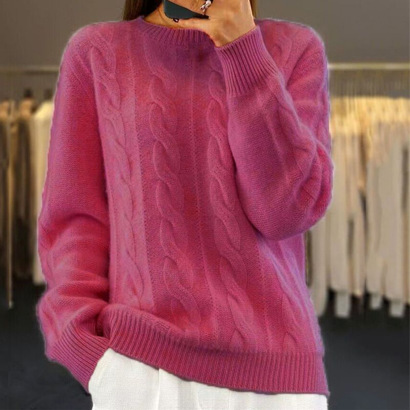 Éloïse – Pull Torsadé Douillet