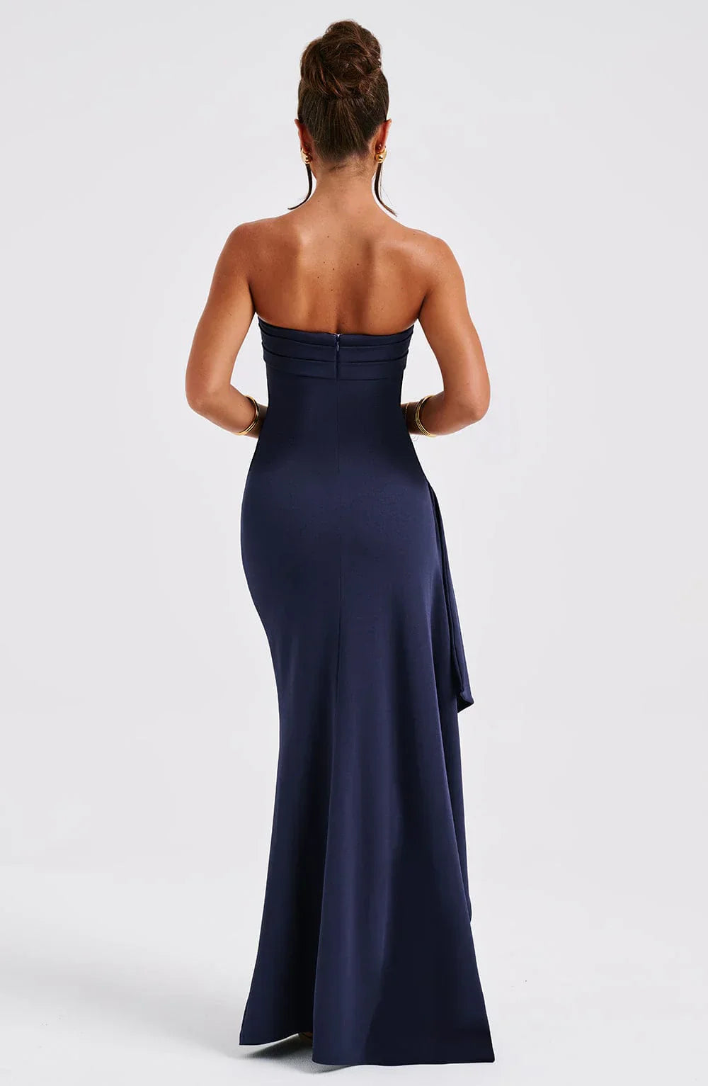Arielle – Robe Fendue Sans Bretelles