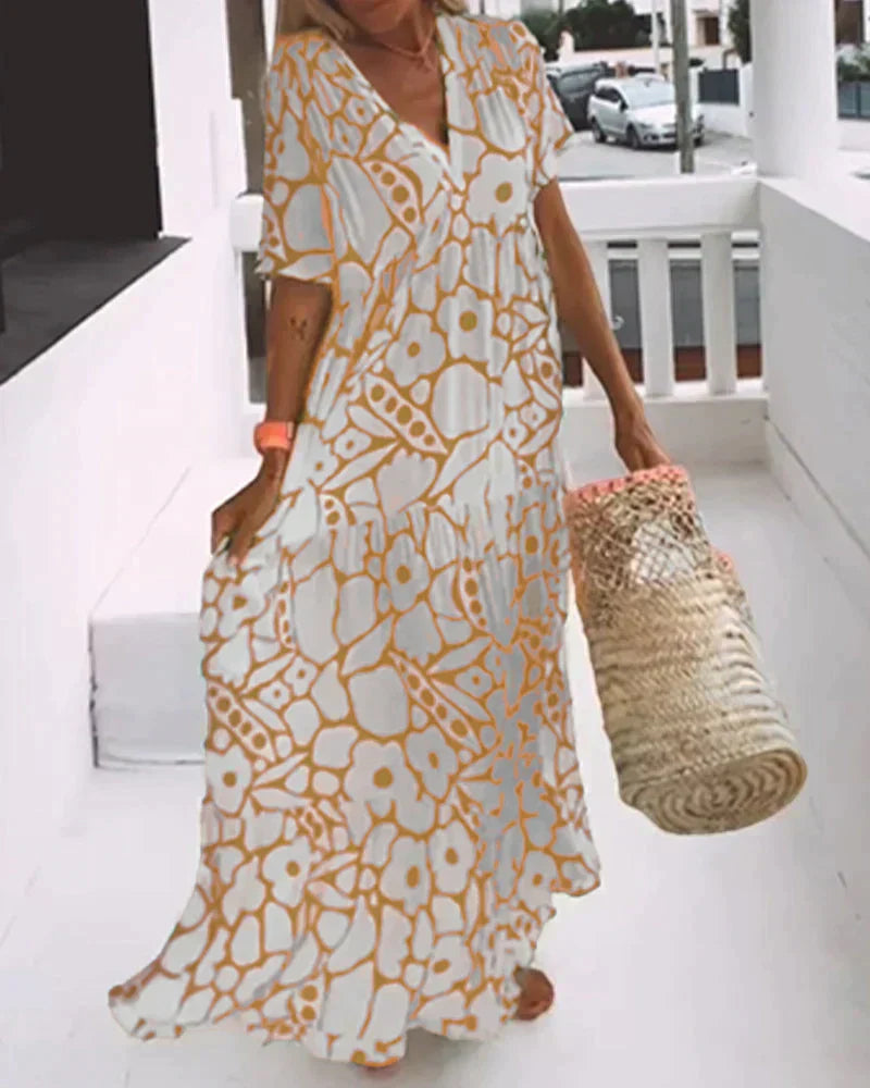 Anaïs – Robe Longue Bloom Breeze