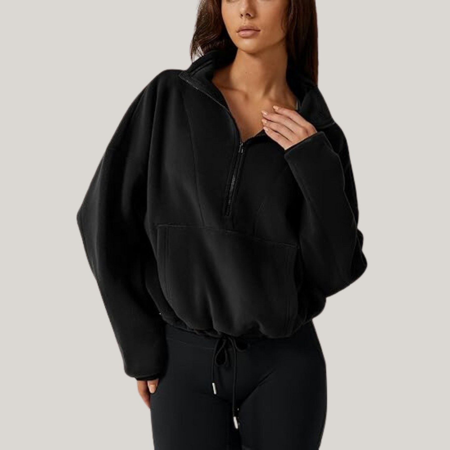 CAVALLO-Luxe Polar Fleece Sweater