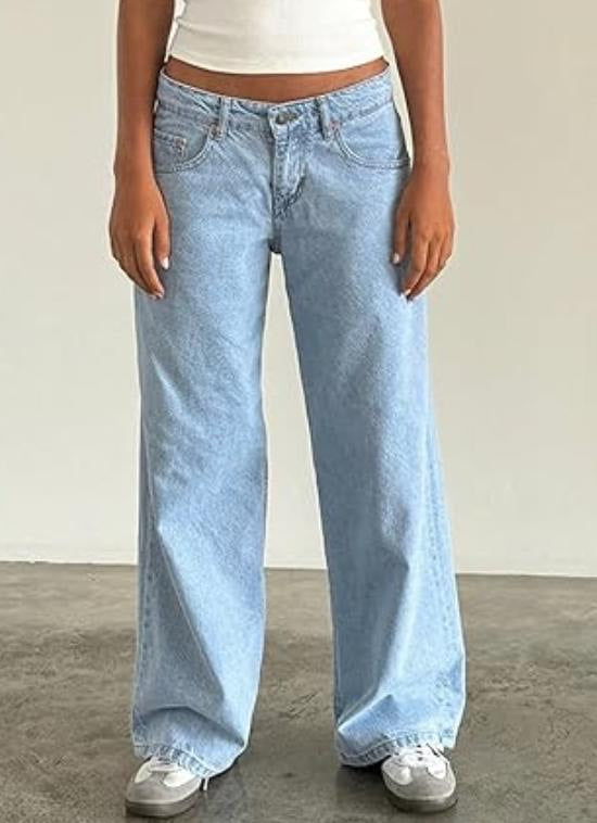 Mila – Jean Taille Basse Oversize