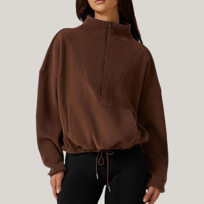 CAVALLO-Luxe Polar Fleece Sweater
