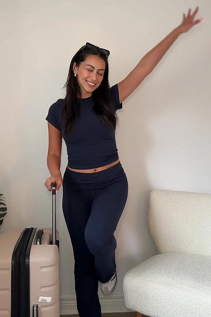 Élia – Ensemble Décontracté en Coton Stretch