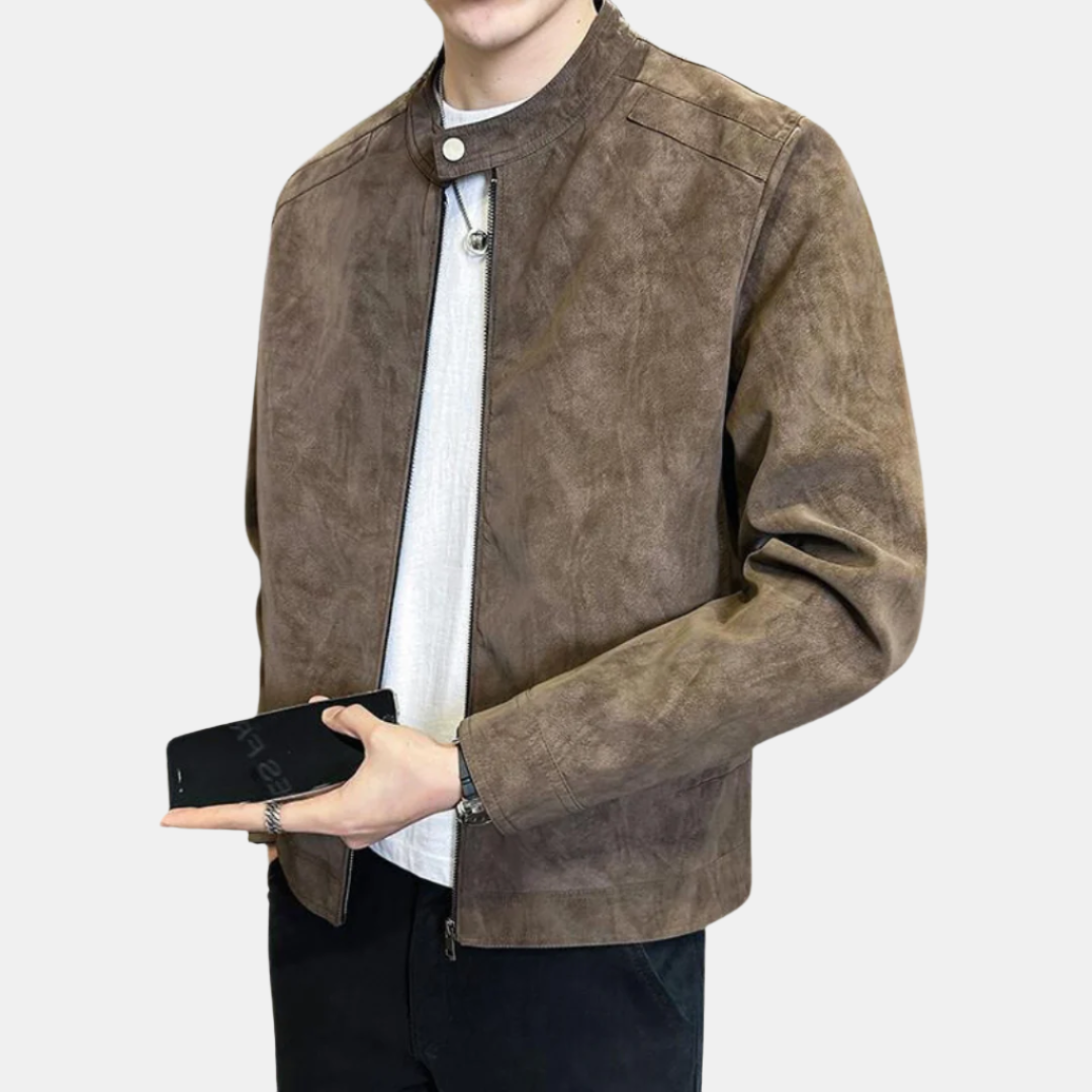 CAVALLO - Essential Suede Wind Jacket
