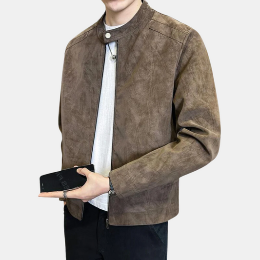 CAVALLO - Essential Suede Wind Jacket