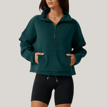 CAVALLO-Luxe Polar Fleece Sweater