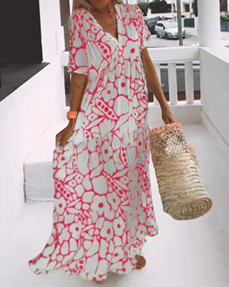 Anaïs – Robe Longue Bloom Breeze