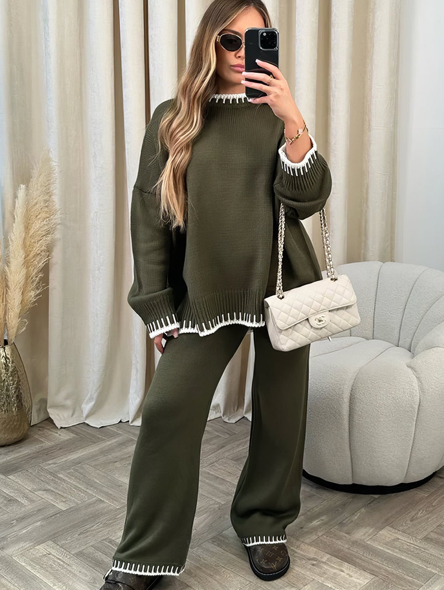 Amara – Ensemble Pull & Pantalon Décontracté