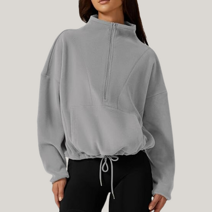CAVALLO-Luxe Polar Fleece Sweater