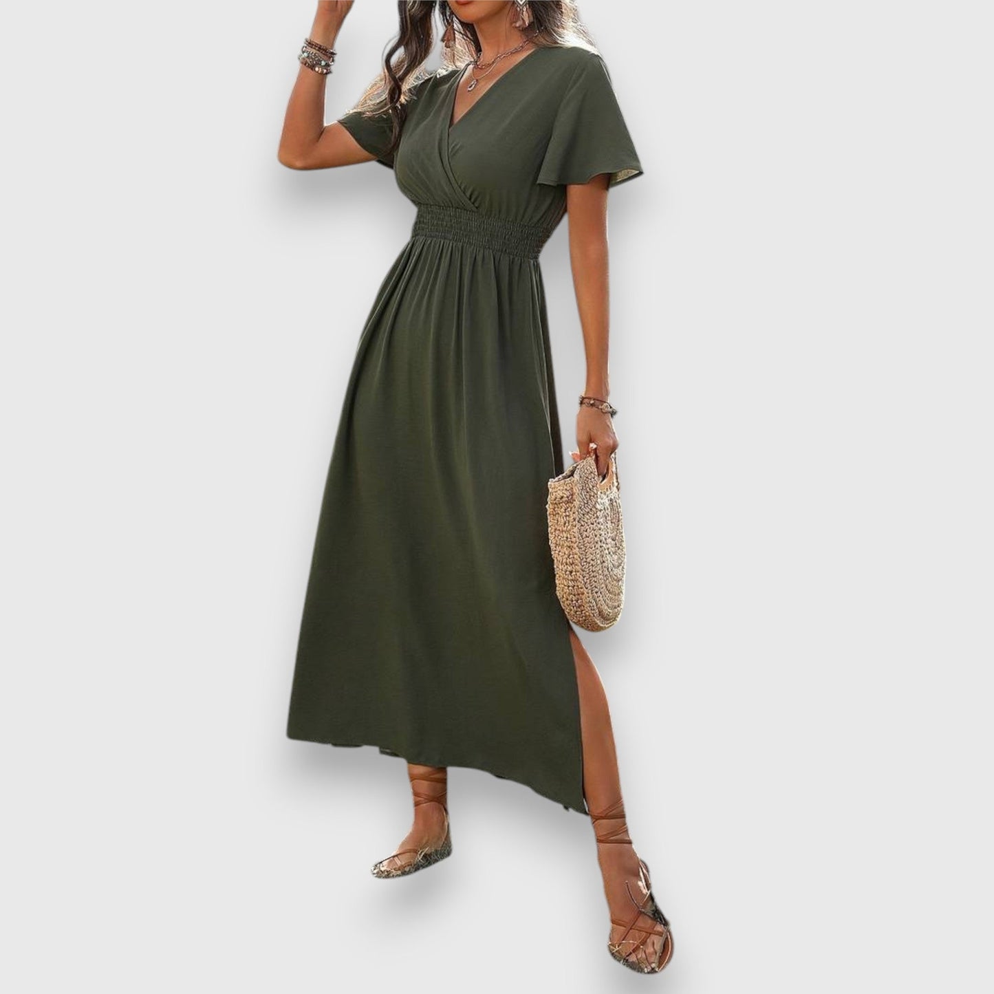 Bianca – Robe fluide chic