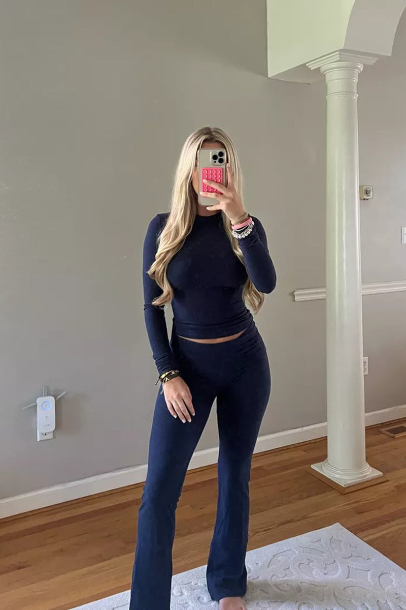 Élia – Ensemble Décontracté en Coton Stretch
