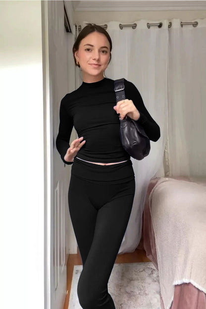 Élia – Ensemble Décontracté en Coton Stretch