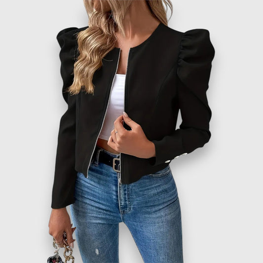 Élise – Veste à épaules structurées