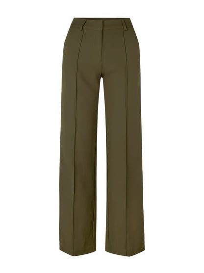 Clara – Pantalon Classique à Jambe Droite