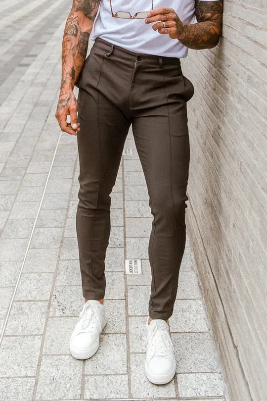 CAVALLO - maßgeschneiderte sich verjüngende Hose