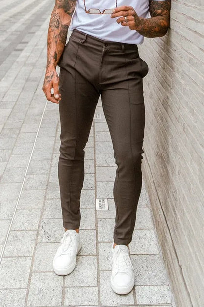 CAVALLO - maßgeschneiderte sich verjüngende Hose