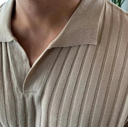 CAVALLO -Silk Mesh POLO Shirt