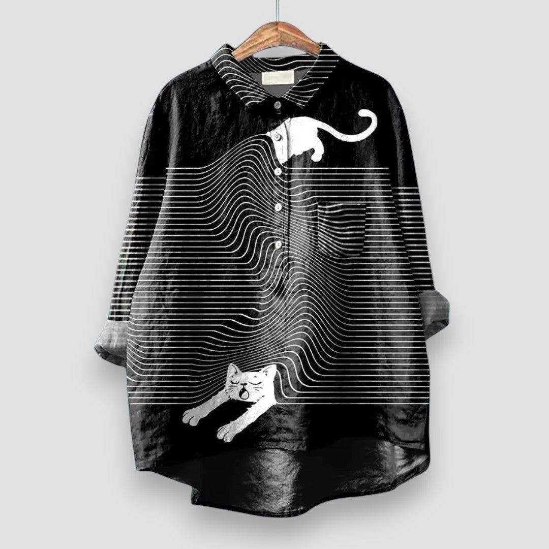 Amelie - Damenshirt mit Hundeprint