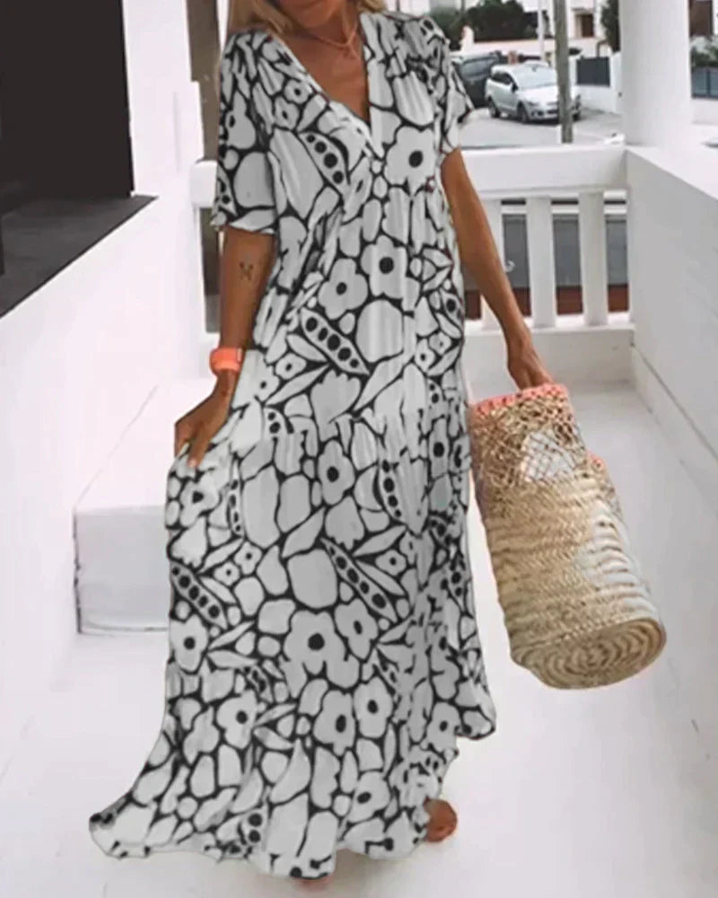 Anaïs – Robe Longue Bloom Breeze