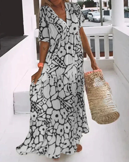 Anaïs – Robe Longue Bloom Breeze