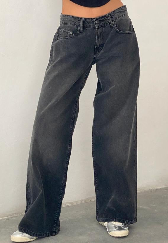 Mila – Jean Taille Basse Oversize
