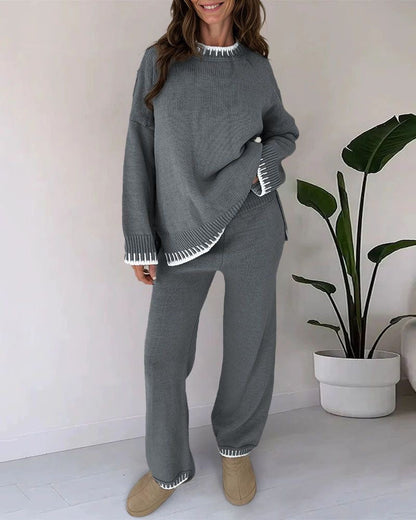 Amara – Ensemble Pull & Pantalon Décontracté