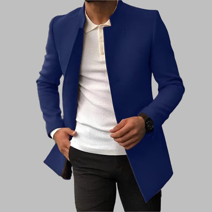 CAVALLO-Eleganter Herren Wollmantel