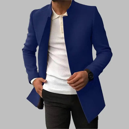 CAVALLO-Eleganter Herren Wollmantel