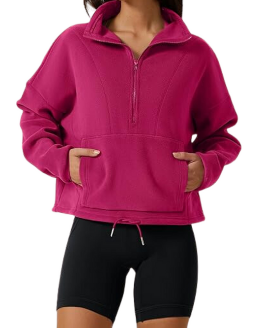 CAVALLO-Luxe Polar Fleece Sweater