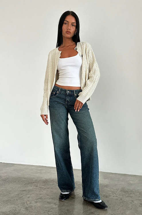 Mila – Jean Taille Basse Oversize