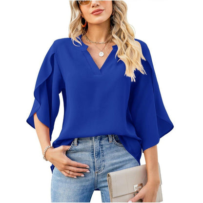 Celina – Elegante Bluse mit Schmetterlingsärmeln