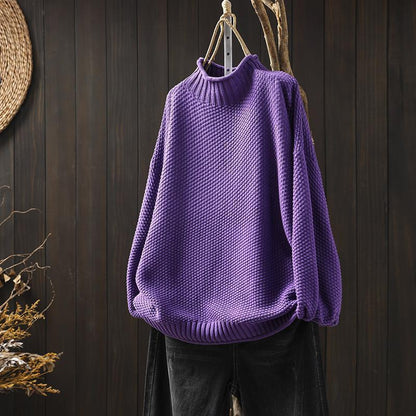 CAVALLO - Waffelstrick pullover